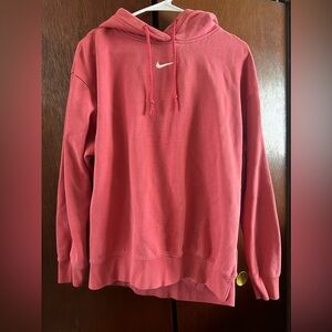 Nike women’s red hoodie